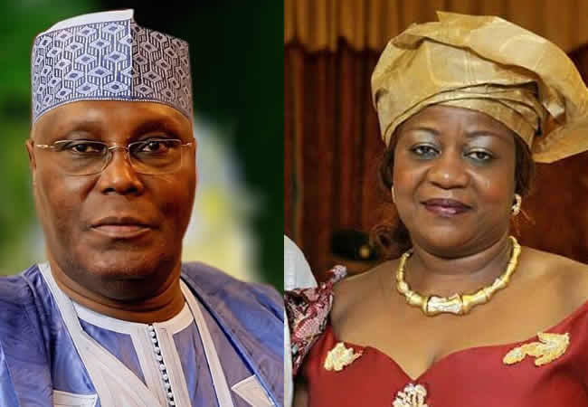 Court Takes Action on Atiku’s Suit Against Buhari’s Former Aide, Lauretta Onochie