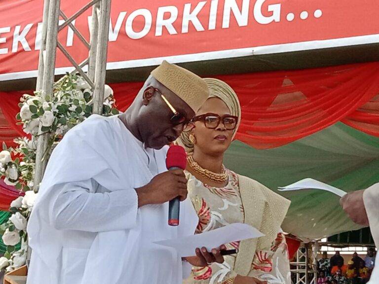 JUST IN: Ekiti State Governor, Oyebanji, Swears In 38 New LG Chairmen