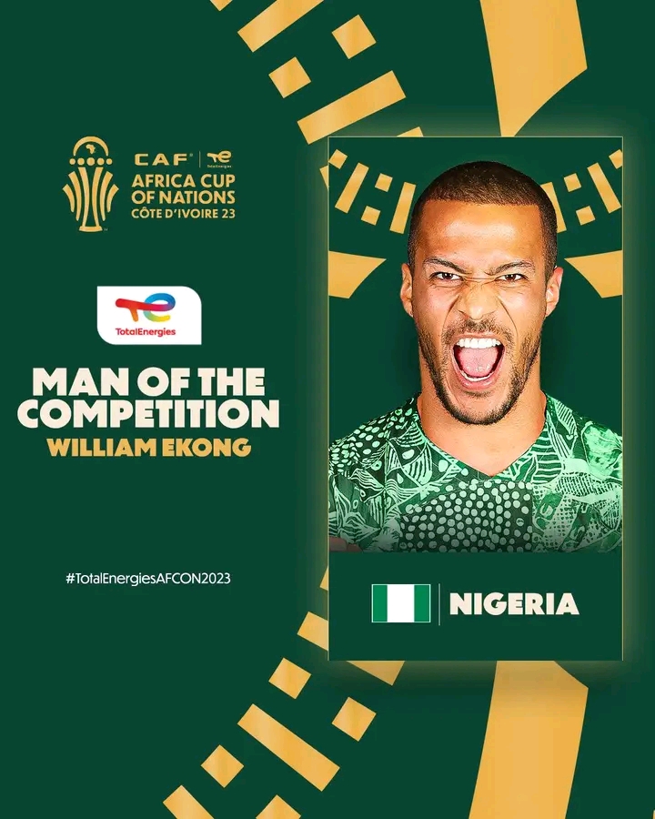 AFCON 2023: Troost-Ekong Wins Most Valuable Player [MVP] Award