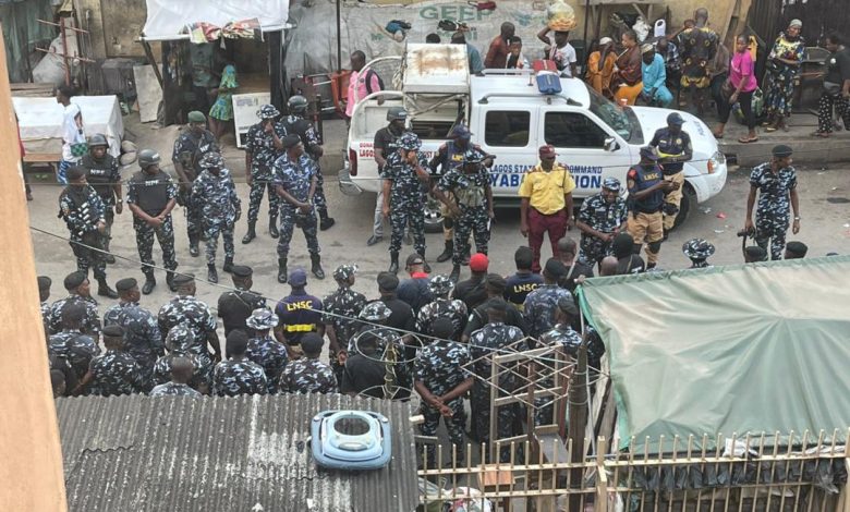 Nigeria Police Force Seal NLC Office In Lagos Over Planned Nationwide Protests