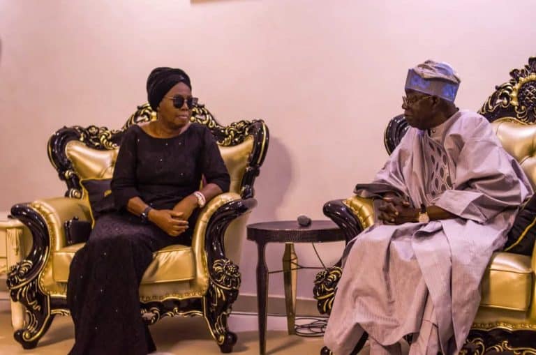 Tinubu Visits Akeredolu’s Widow, Children In Owo [Video]