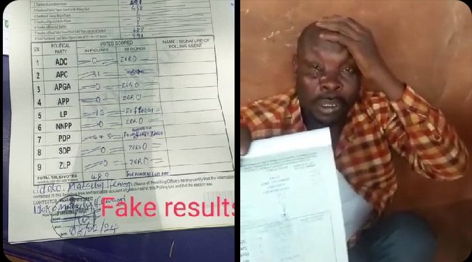 Enugu Rerun: Voters Beat INEC Staff To Pulp For Coming With Pre-Filled Result Sheets