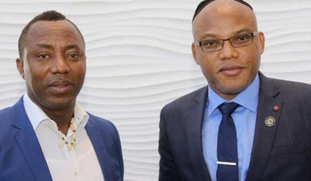 Sowore Calls For Release Of Nnamdi Kanu
