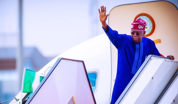 Tinubu Jets Out To Addis Ababa To Attend 37th AU Summit