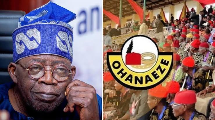 Ohanaeze Ndigbo Backs Tinubu’s Relocation of FAAN and CBN Offices to Lagos, Tables Demands Before The President 