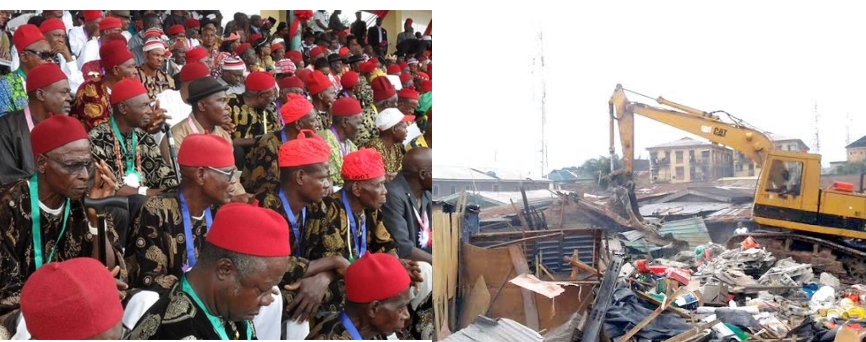 Ohanaeze Ndigbo Condemns Demolition Of Igbo-dominated Market In Lagos