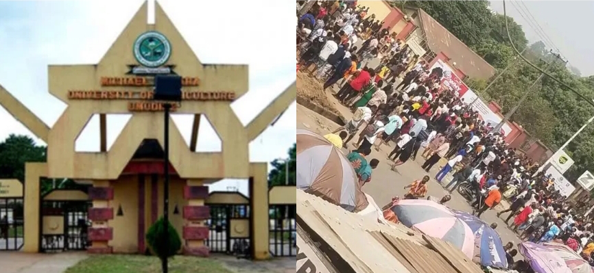 Hike In School Fee: Michael Okpara Varsity Shuts Down Indefinitely Over Students’ Protest