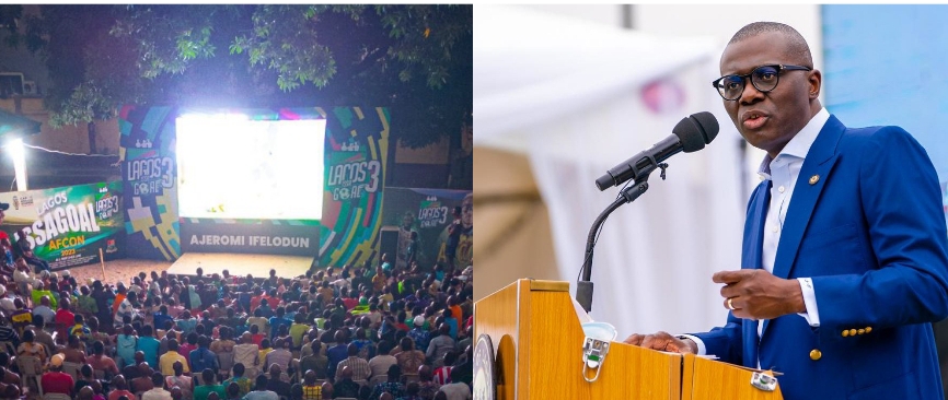 Gov Sanwo-Olu Sets Up Football Viewing Centres In Lagos Ahead Of AFCON Semi-final Match [Full List]