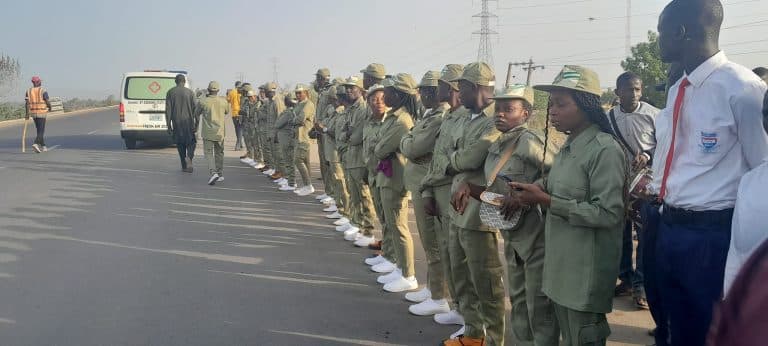 Body Of Corps Member Who Died While Watching AFCON Match Leaves For Kaduna [Photos]