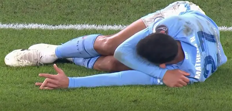 UCL: Man City Star ‘Breaks Finger’ In Horror Injury [Photo]