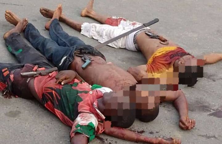 Police Neutralise Three Robbery Suspects In Rivers [Photo]