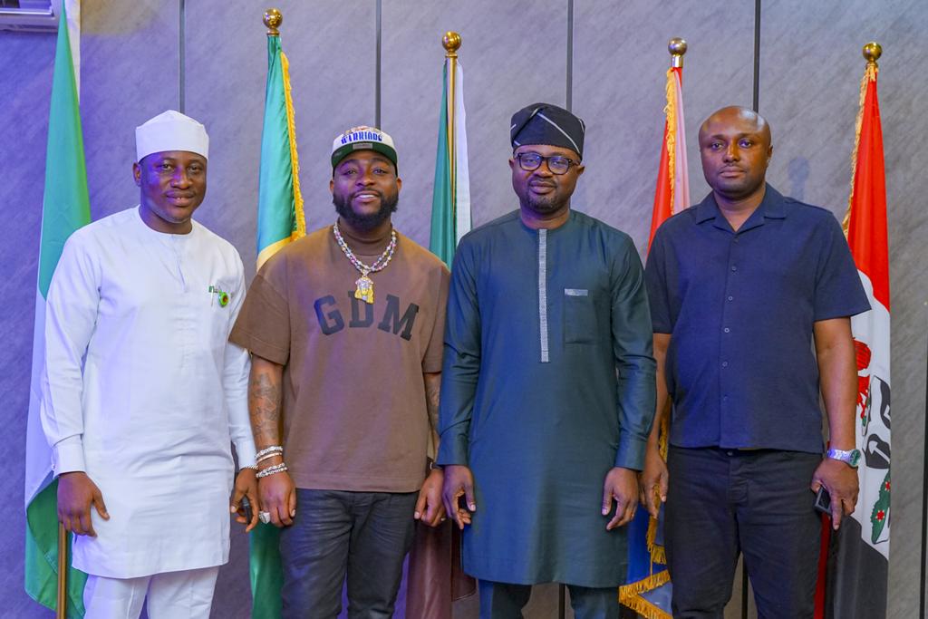 Interior Minister Hosts Davido In Abuja (Photos)