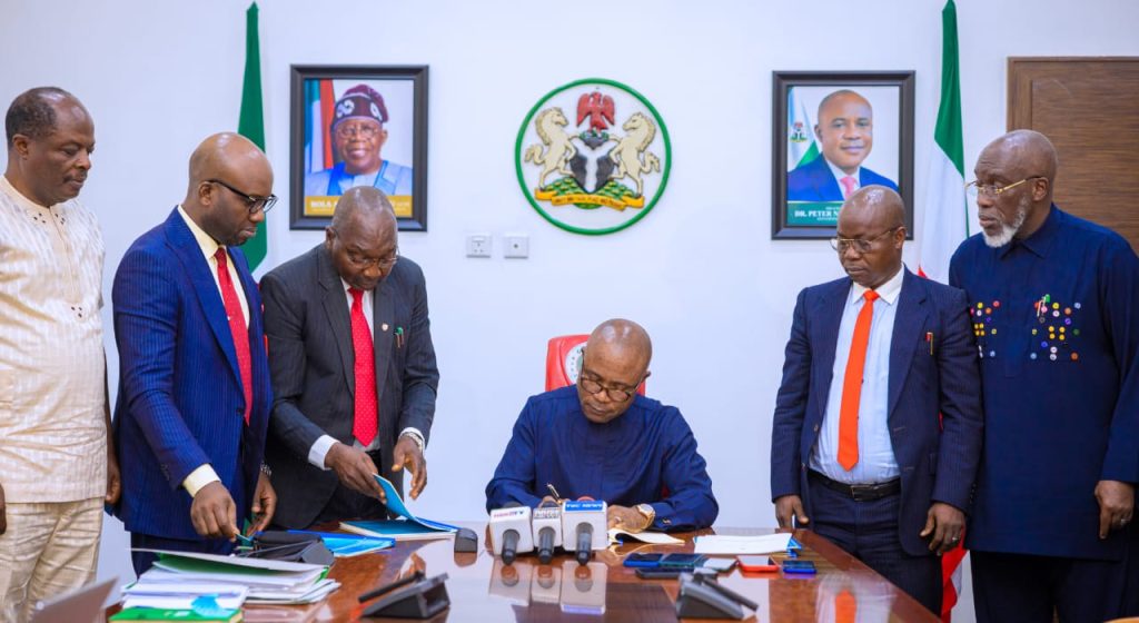 Gov Mbah Signs New Enugu City, ENSIEC Bills Into Law