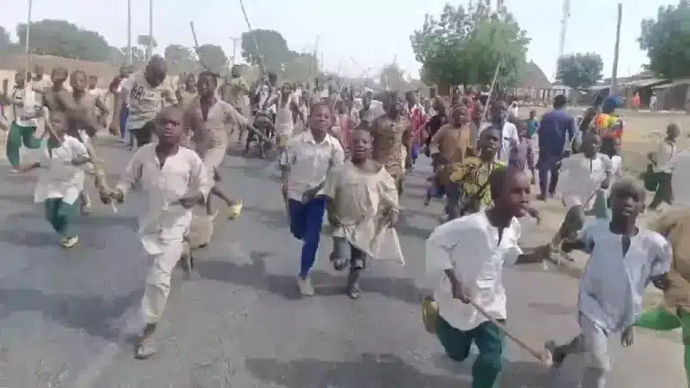 Insecurity: Katsina Children Protest Over Incessant Abductions, Killings