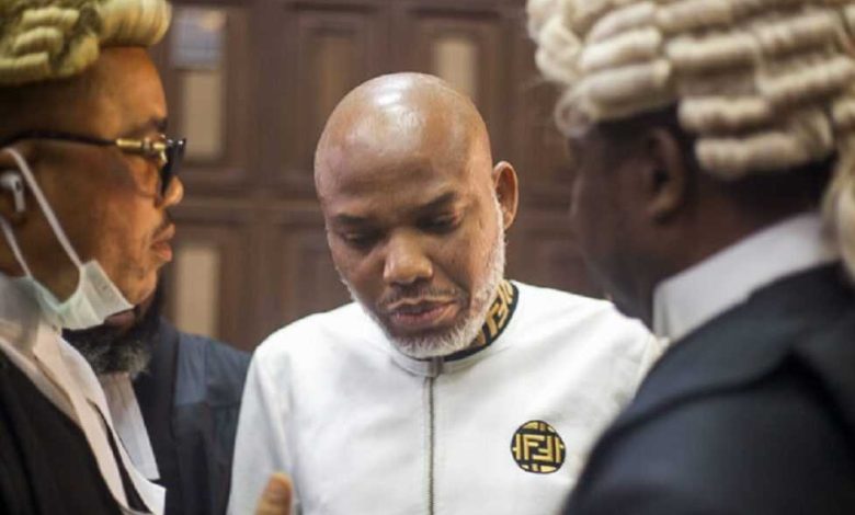 Nnamdi Kanu’s N1 Billion Suit Against FG Adjourned To New Date