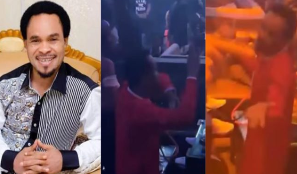Popular Anambra Prophet, Odumeje  Spotted Vibing In A Night Club, Nigerians Reacts [Video]