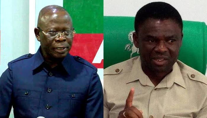 Oshiomhole Reacts To Edo Deputy Gov. Shuaibu’s Looming Impeachment