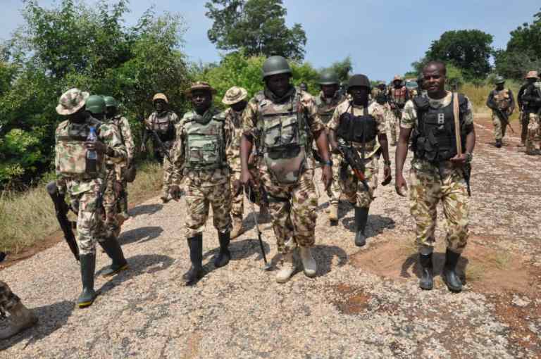 Troops Destroy Notorious Terrorist Den, Exhume Victims’ Bodies In Imo
