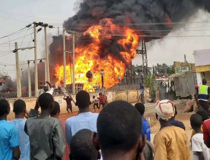 BREAKING: Fire Engulfs Kano Electricity Transmission Station