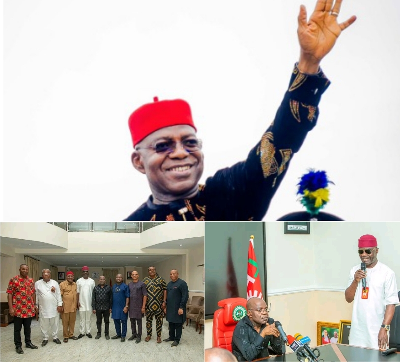 Uncertainty In Abia PDP, APC As Former Deputy Gov, Former Speakers Endorses Alex Otti [Photos]