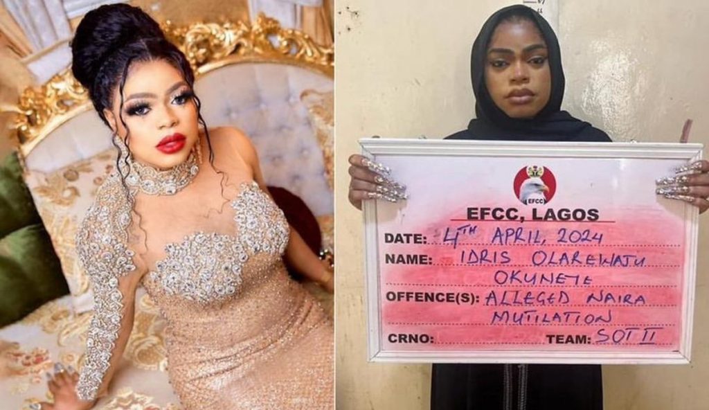 BREAKING: Bobrisky Has Been Sentenced To Six Months In Jail With No Option Of A Fine [Photos]
