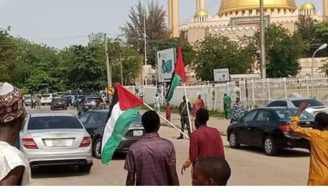 BREAKING: Massive Protest Rocks Abuja As Shi'ites Hold Rally 'In Support of Palestine’ 