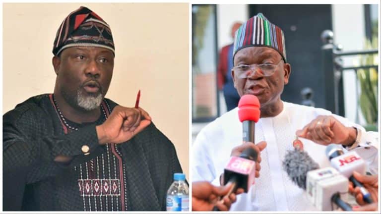 PDP Crisis: “It’s Time To Graduate From Thuggery” – Ortom Fires Back At Dino Melaye 