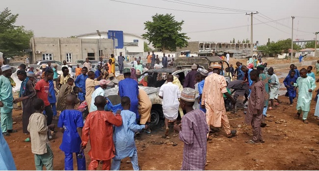 Tension As NSCDC Allegedly Shoots Woman At Eid Prayer Ground 