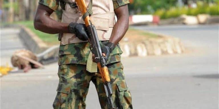 BREAKING: Another Soldier Goes Wild In Enugu, Stabs Colleague To Death For Accusing Him Of Stealing