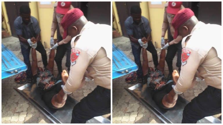Tension As Truck Crushes Woman To Death In Anambra