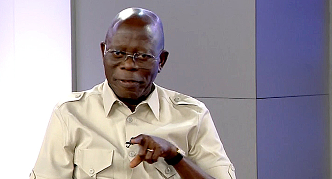 Kogi Gov, Ododo Used Immunity To Protect Yahaya Bello From EFCC Arrest – Oshiomhole
