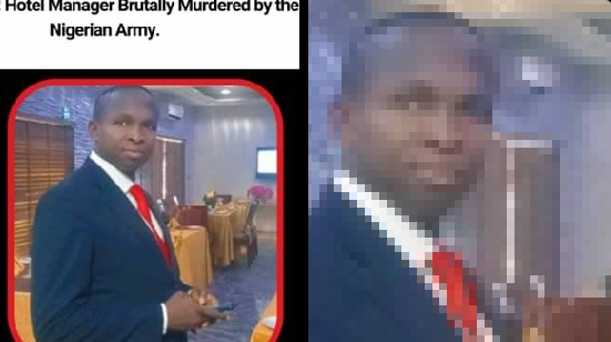 Nigerian Army Tortures Hotel Manager To Death In Abia, Brutalises Three Other Staff After NAF Cadet Drowned In Swimming Pool