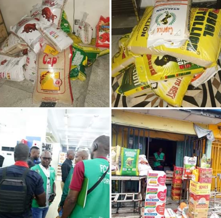 FCCPC Seizes Re-Bagged Rice In Rivers