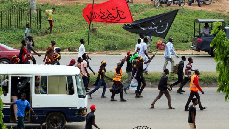 Police Clash With Protesting Shiite Members In Kaduna
