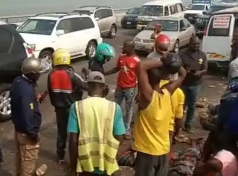 Tragedy On Sallah Day As Vehicle Plunges Off Third Mainland Bridge Into Lagoon