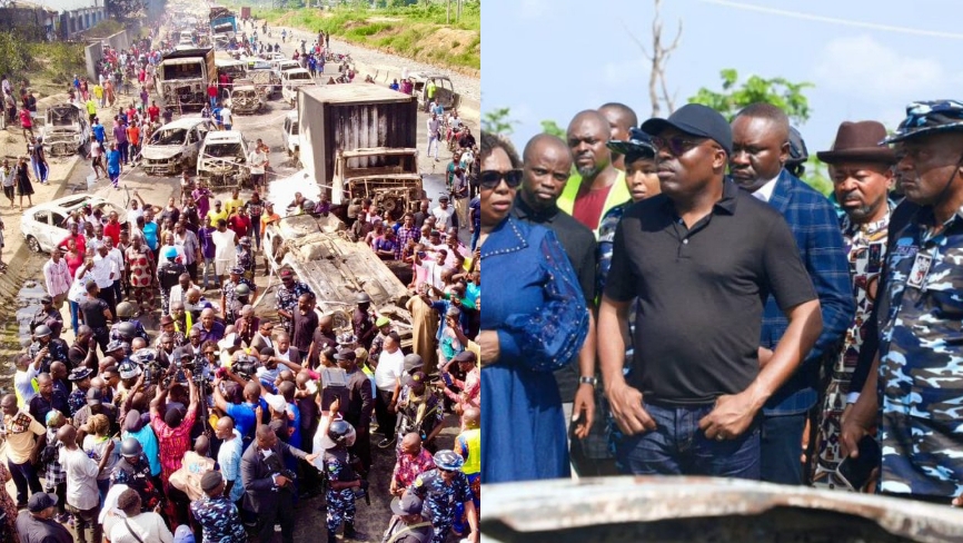 Pregnant Woman, Four Others Killed, 120 Vehicles Burnt In Rivers Inferno