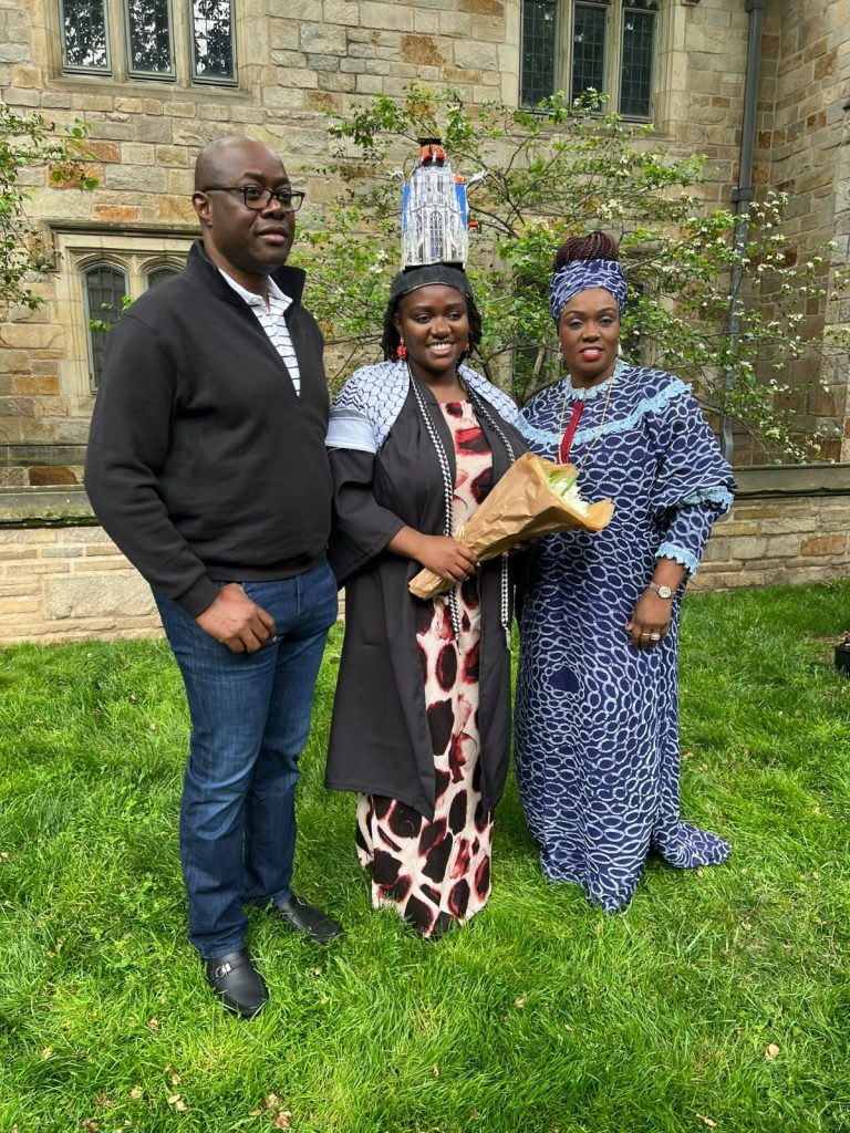 Gov Makinde Celebrates Daughter's Graduation From Yale University [Photos]
