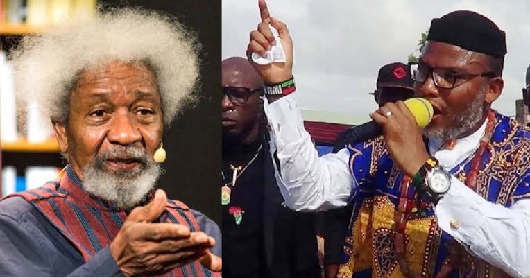 Only Problem I Had With Nnamdi Kanu’s Biafra Agitation Was His Disrespectful, Inciteful Language – Soyinka