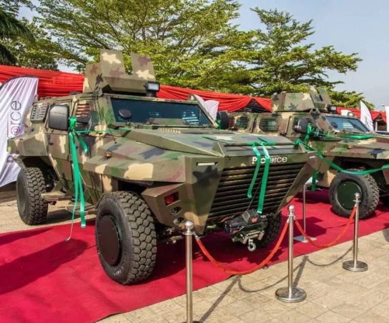 Defence Headquarters Gets 20 Armored Personnel Carriers