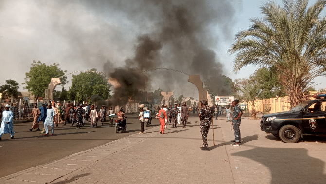 Sanusi Vs Bayero: Fresh Protest Breaks Out In Kano