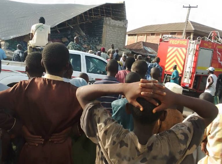 Many Confirmed Dead, Others Injured As Warehouse Collapses In Niger