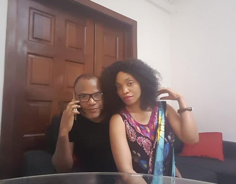 Nnamdi Kanu’s Wife Visits IPOB Leader In DSS Custody