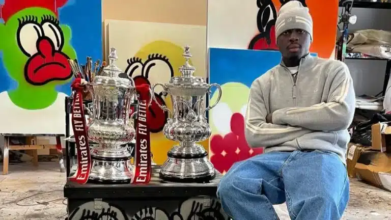 Meet Nigerian Artist, Olaolu Who Designed 2024 FA Cup Trophy