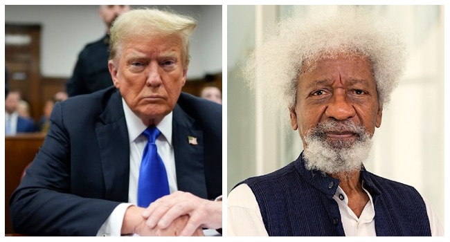 Wole Soyinka Reacts To Trump’s Verdict