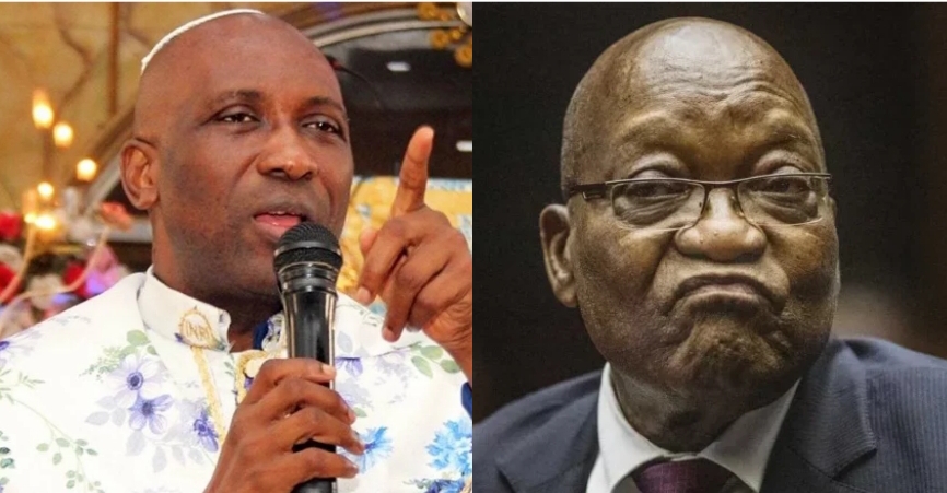 Form Coalition With Julius Malema Or Go To Jail’ – Primate Ayodele Sends Strong Warning To Former South Africa President, Zuma