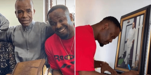 Your Red T-shirt Dressing To The Burial Ceremony Of Jnr Pope Is Annoying And Disrespectful” — Delta State Gov's Aide Slams Actor Zubby Michael