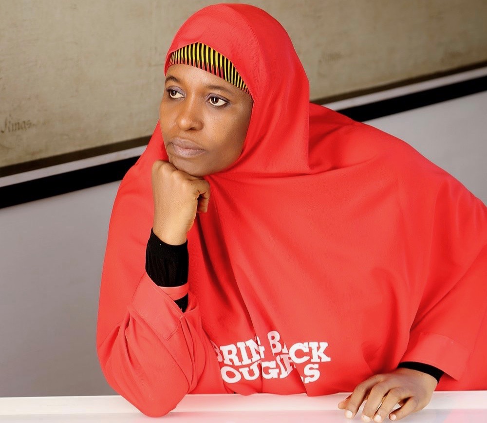 Aisha Yesufu Refuses To Stand During Rendition Of Re-introduced National Anthem [VIDEO]