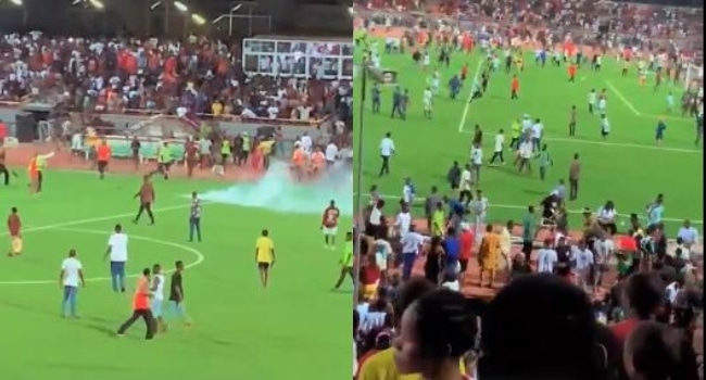 Why NPFL Slammed ₦5m Fine On Enugu Rangers After Enyimba Fans’ Pitch Invasion