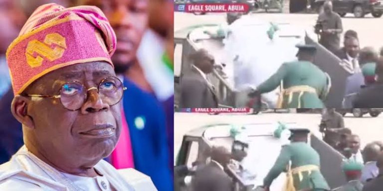 Tinubu Reveals Why He Fell At Democracy Day Parade