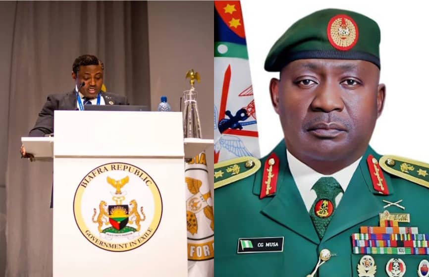 Biafra: Simon Ekpa Must Be Arrested – Chief Of Defence Staff